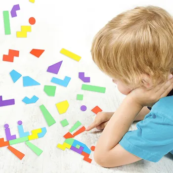 Išminties žaisti Vaikams, Galvosūkiai, Žaislai, skirtas 2-4 metų Amžiaus Medinių Švietimo Dėlionė