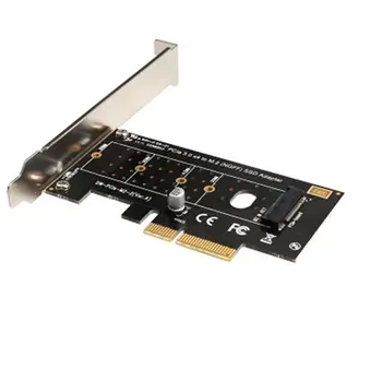 M. 2 NVMe SSD NGFF, KAD PCIE 3.0 X4 adapteris Klavišą M interface card Full speed 6Gbps Adapteris