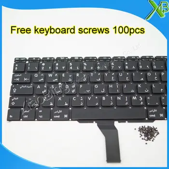 Nauja Arabų arabų Klaviatūra+100vnt klaviatūros varžtai MacBook Air 11.6