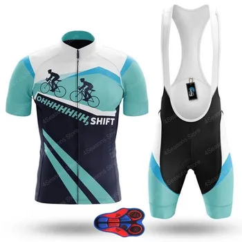 2020 KOMANDA dviračių drabužių 9D dviračių šortai VISAS Kostiumas Ropa Ciclismo quick dry dviračių džersis Maillot rankovėmis šildytuvus