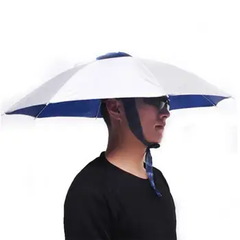 Skėtis Skrybėlę Rainproof Vėjo Veidrodėliai, Reguliuojama UV Apsauga Laisvą Ranką Lauko Žvejybos
