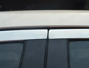 Ping Nerūdijančio plieno Automobilio Stilius visiškai lango apdaila Apdailos Juostelės 