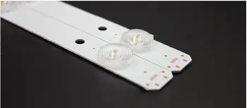 10VNT Nauji septyni žibintai, 18 mm * 615 mm šviesos straipsnio 42 colių LCD TELEVIZORIUS bendrojo objektyvas 46 colių 50 iki 55 cm