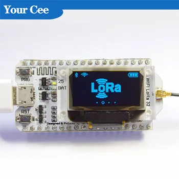 SX1278 LoRa ESP32 0.96 colių Mėlyna OLED Ekranas Bluetooth WIFI Lora Rinkinys 32 Modulis Interneto Plėtros Taryba 433mhz už Arduino