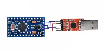CP2102 USB 2.0 į TTL UART Modulis 5Pin Serial Konverteris STC Pakeisti FT232 Modulis raudona