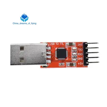CP2102 USB 2.0 į TTL UART Modulis 5Pin Serial Konverteris STC Pakeisti FT232 Modulis raudona