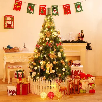 Kalėdų eglutė Kalėdinė Dekoracija namuose arbol de navidad kerstboom sapin de noel choinka kalėdų medžio 60 /120/150/180/210 cm