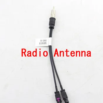 2017 Auto radijo Antena, Automobilio DVD Radijo Antenos Adapteris Įvairovę Sistema Fakra VW AUDI MERCEDES BMW Radijo Antena