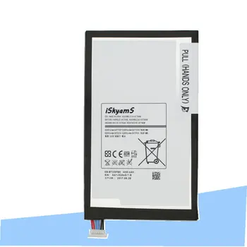 ISkyamS 1x 4450mAh EB-BT330FBE Bateriją, Skirtą Samsung Galaxy Tab 4 8.0 T330 T331 T331C T335 SM-T330 SM-T331 SM-T335