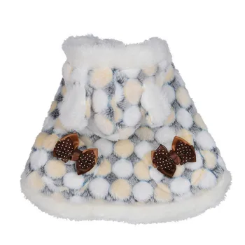 Naminių gyvūnėlių Šuniuką Maža Mergaitė Megztinis Drabužiai Produktai Šunims Žiemą Šiltas Pet Mielas Megztinis Šunų Drabužius Suknelė su Laivapriekio