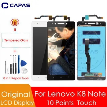 Originalus Lenovo K8 Pastaba LCD Ekranas Lenovo K8 Pastaba LCD skaitmeninis keitiklis Ekranas 10 