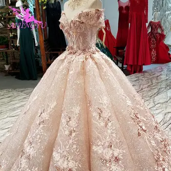AIJINGYU Vestuvių Suknelės Internetinėje Parduotuvėje Nusipirkti Vestuvinės Suknelės 2020 2021 Parduotuvėje Musulmonų Motina Oblubienicy Suknelė Balta Šokių Suknelė