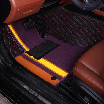 Automobilio grindų kilimėliai LS460 Lexus LS LS460L LS600H IS300 YRA 250 RX ES NX aukštos kokybės odos, kilimas, kilimai