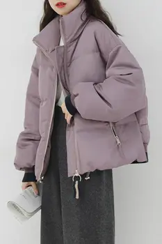 Medvilnės Drabužius Moterų Žiemos Naujas vatinis Harajuku korėjos Duona Kailis Sprogimo Stiliaus Sustorėjimas Tendencija Viršutiniai drabužiai y1255