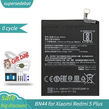 Supersedebat Telefono Baterija Xiaomi Redmi 5 Plius Telefono Batterie Mobile Phone Accessories Bateria už Redmi 5 Plius Baterijas