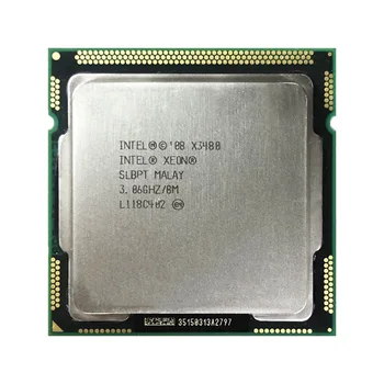 Originalus CPU Intel Xeon X3480 3.0 GHz Quad-Core 8M 95W LGA1156 CPU Procesorius CPU Desktop