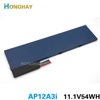 HONGHAY Naujos Baterijos AP12A3i Acer Iconia W700 Aspire Timeline Ultra M3, M5, M3-581TG M5-481TG AP12A3i AP12A4i 11.1 V 54WH
