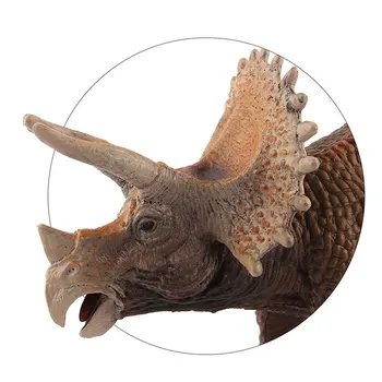 Plastikiniai Dinozaurų Modelis Žaislas Kritusių Pasaulio Karalystės Parkas 2 3 4 5 1 Triceratopsas Gyvūnų modeliavimas Kolekcija Vaikams Pav plonas