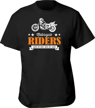 Karšto Pardavimo Vasaros T Dviratininkas Shirt Mens Motociklo Baikerių Motociklo Juokinga Superbike Gyvenimą Už RIDER Tee Marškinėliai