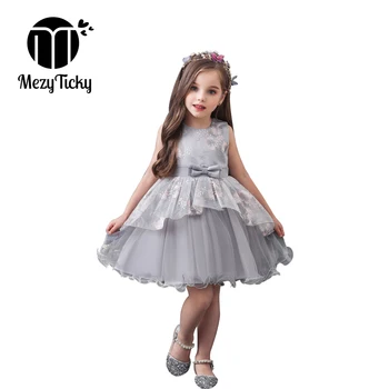 2020 M. Vaikų Tutu Vestuvių Suknelė Kūdikių Mergaičių Lankas Princesė Suknelė Vasaros Bamblys Vaikams Gimtadienio Sleeveles Gėlių Vaikai Suknelės