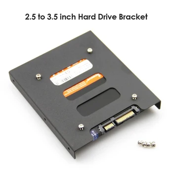 SSD HDD Apsodo Adapteriu Kompiuterio Saugumą 2.5 colių, 3.5 colių Namų Dalys PC Metalo Kietojo Disko Laikiklis Dokas