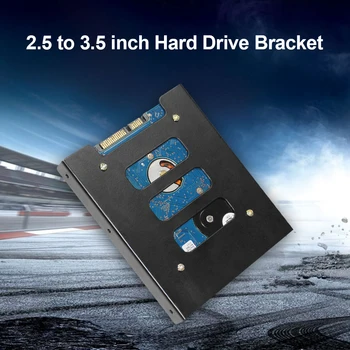 SSD HDD Apsodo Adapteriu Kompiuterio Saugumą 2.5 colių, 3.5 colių Namų Dalys PC Metalo Kietojo Disko Laikiklis Dokas