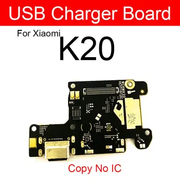 Įkroviklio USB Kištuką Valdybos Xiaomi Redmi K20 K30 Pro Įkrovimas USB Port Board Flex Juostelės Kabelis Remontas, atsarginės Dalys