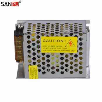 SANPU SMPS 5V 60W LED Driver 12A Nuolatinės Įtampos impulsinis Maitinimo šaltinis Led Ekranas 110V, 220V AC DC Šviesos Transformatorius