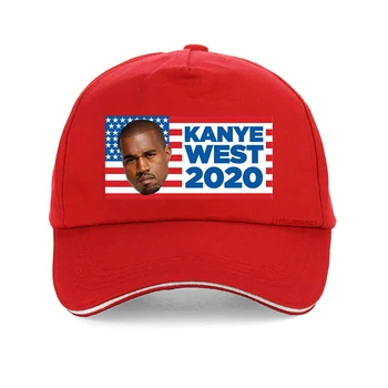 Kanye West Pirmininkas 2020 Beisbolo kepuraitę Mados spausdinti Vyrai moterys snapback skrybėlę gorras Juokinga Rap Hip-Hop bžūp Tėtis Skrybėlę