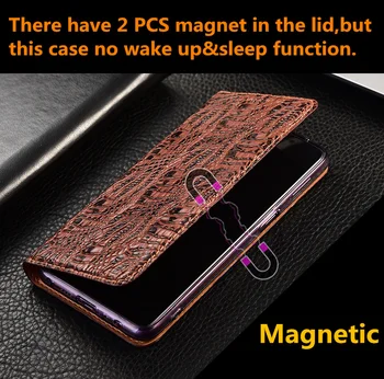 Natūralios Odos Magnetinis Dėklas Padengti Kortelė Kišenėje Atveju, Huawei P40 Pro Plus/Huawei P40 Lite Telefono Atvejais Su Atrama Funda