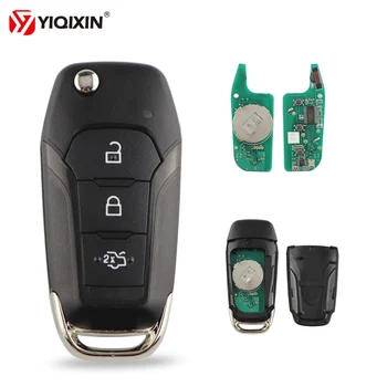 YIQIXIN 3 Mygtuką, Lankstymo, Nuotolinio Valdymo Automobilių Chip 49 433Mhz Klavišą Specialios Modifikacijos Anti-Theft Klavišą 