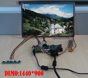 Už LP154W02-TL10 1680×1050 HDMI VGA Monitoriaus Rinkinys Valdiklio plokštės Ekrano skydelis 30pin LVDS 15.4