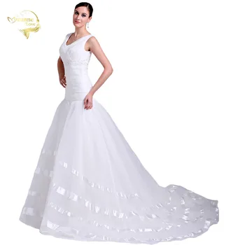 Senovinių Vestuvių Suknelė Vestuvių Suknelė 2020 Organza Undinė V Kaklo, Rankovių Chalatas De Mariage Vestido De Novia Plius Dydžio Nuotakos Suknelė