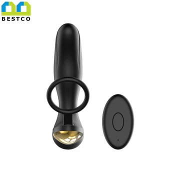 CO Vyrų elektros prostatos massager Vyrų orgazmas squirting vibratorius Suaugusiųjų Analinis/Butt Plug Stimuliatorius Sekso Žaislai B-MP4
