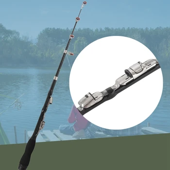 NAUJAS Mini Nešiojamas Teleskopine meškere Verpimo Anglies Žuvų Vertus, Žvejybos Reikmenys Jūros Lazdele Vandenyno Lazdele Žvejybos Polių 1,0 M