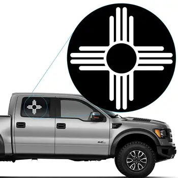 Grafika Naujosios Meksikos Vėliava logotipas Lipdukas Lipdukas Automobilio Langą, Nešiojamas ir Daugiau.