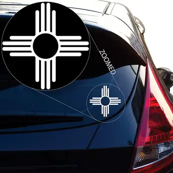 Grafika Naujosios Meksikos Vėliava logotipas Lipdukas Lipdukas Automobilio Langą, Nešiojamas ir Daugiau.