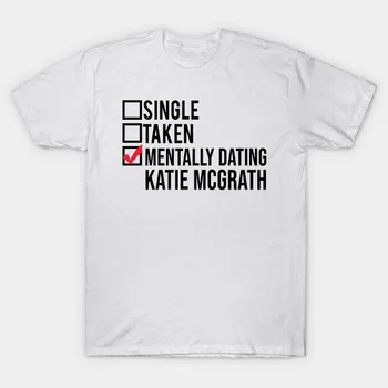 Vyrai t-shirt Protiškai Pažintys Katie McGrath marškinėlius Moterims marškinėliai