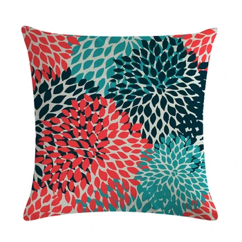 Abstract color meno modelio pagalvėlė padengti, dekoratyvinės pagalvės danga, sofa, kėdė padengti, pagalvė padengti 45*45cm, namų puošybai