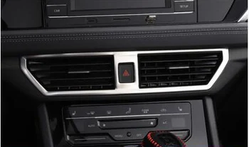 Už 2019 m. VW Jetta mk7 Centrinės kontrolės oro kondicionavimo angos dangčio apdaila