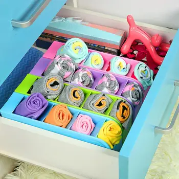 4pcs Candy spalvas, 4 tinklus, saugojimo dėžutė makiažas organizatorius Darbalaukio plastikinę dėžutę atveju raštinės įvairenybės namų dekoro