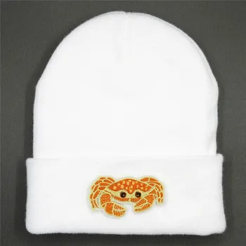 2020 m. Miškinių Siuvinėjimo Tirštėti Megzti Skrybėlę Žiemą Šiltą Kepurę Skullies Bžūp Beanie Skrybėlių Vyrams ir Moterims 100