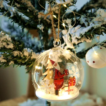 Žiburiai kalėdų Dekoracijos Kambario, Miegamojo Atmosferą Šviesos Santa Claus Sniego Briedžių Atostogų Vaikų Dovanos Kalėdų Šviesos Led