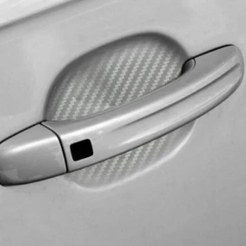 4 automobilių durų rankena apsauginė plėvelė 3D automobilių lipdukas, skirtas 