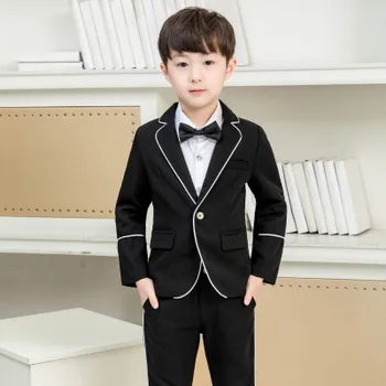 Naujas 3-9 metų amžiaus vaikams drabužių mažo berniuko kostiumas Naujųjų Metų Dieną priimančiosios rodyti suknelė berniukas rodyti suknelė tiktų