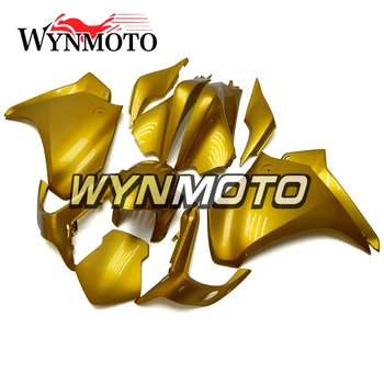 Pilnas Purvasargiai Honda VFR1200 2010-2013 Metų Įpurškimas, ABS Plastikas VFR 1200 10 11 12 13 Kėbulo Dangčiai Aukso Carenes