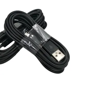 3M Extra Long Micro USB Įkroviklio Laidą Žaisti Įkrovimo Laidas Linija PS4 Wireless Controller black