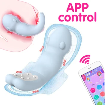 Sekso Žaislas, skirtas Moteriai, Nešiojami Vibratorius App Nuotolinio Valdymo Vibratorius, 9 Greičiai, Klitorio, G Spot Skatinti Strapon Vibratoriai Suaugusiųjų Žaislai
