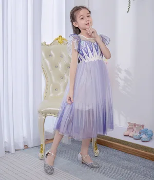 Karšto pardavimo Vasaros Mergaitės Suknelė Vaikai Princesė Mergaitės Šalis Cosplay Kostiumų Fantazijos Kūdikių Mergaičių Dresse