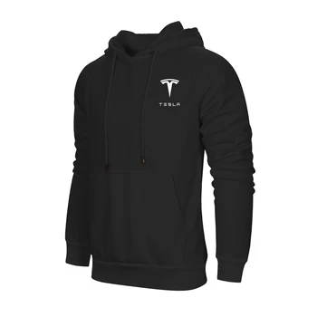 2021 Tesla Rudens-žiemos Naujas Mados Prekės ženklo Vyrų Hoodies Vyrai Nustatyti Hoodies Palaidinės Subtilus Spausdinimo Populiarus Drabužių